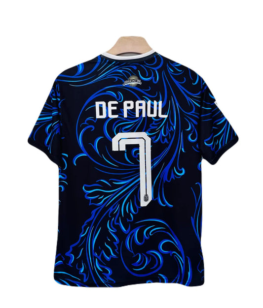 Argentina 2026 World Cup Away Jersey - Rodrigo De Paul
