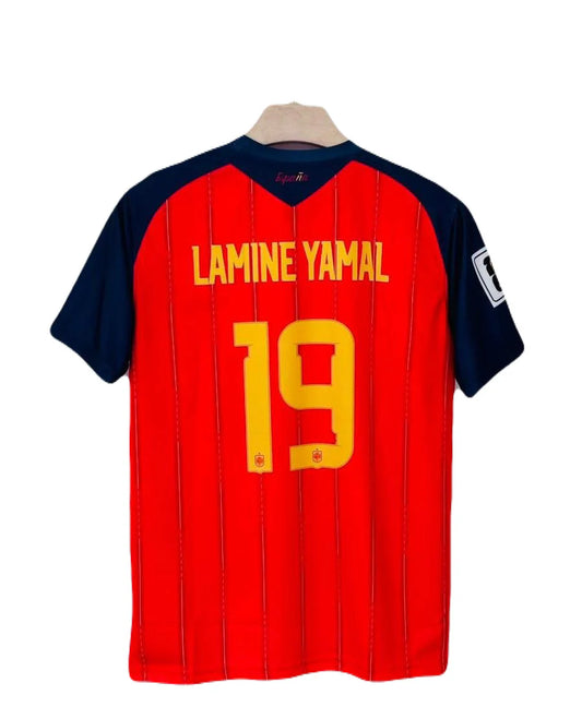 Spain 2026 World Cup Home Jersey - Lamine Yamal