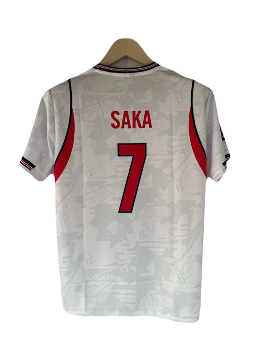 England 2026 World Cup Home Jersey - Bukayo Saka