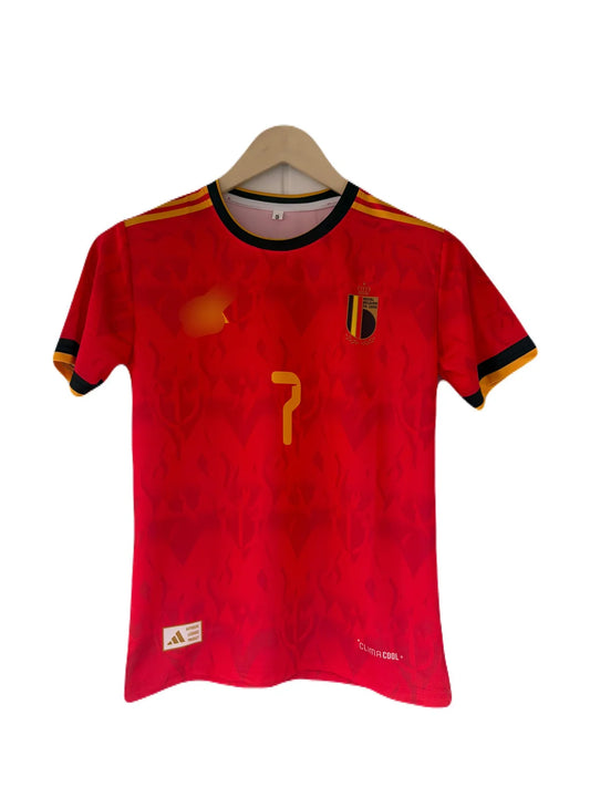 Belgium 2026 World Cup Home Jersey - Kevin De Bruyne