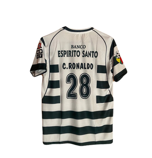 Sporting 2002/03 Home Jersey - Cristiano Ronaldo